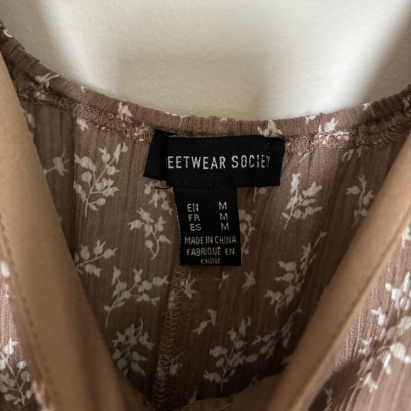 Floral Brown Dress - Picture 4 of 5